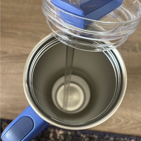 New blue iris speckled Stanley 40 oz tumbler - Picture 2 of 4